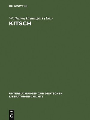 cover image of Kitsch